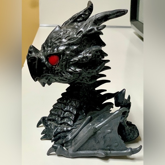 Rare Vaulted 2015 Funko POP! Skyrim ALDUIN #58 The Elder Scrolls 6” Vinyl Demon - Picture 9 of 16